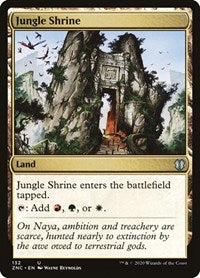 Jungle Shrine [Zendikar Rising Commander] | Black Swamp Games