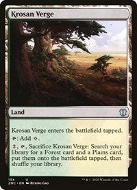 Krosan Verge [Zendikar Rising Commander] | Black Swamp Games