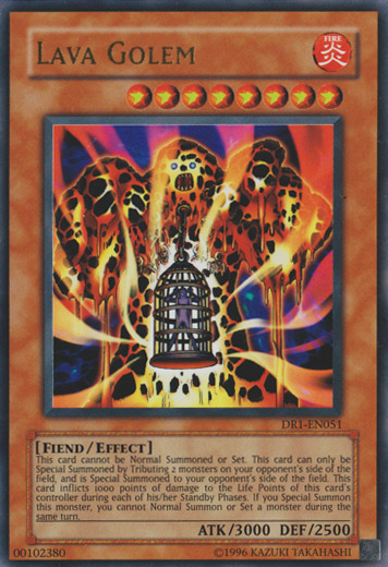 Lava Golem [DR1-EN051] Ultra Rare | Black Swamp Games