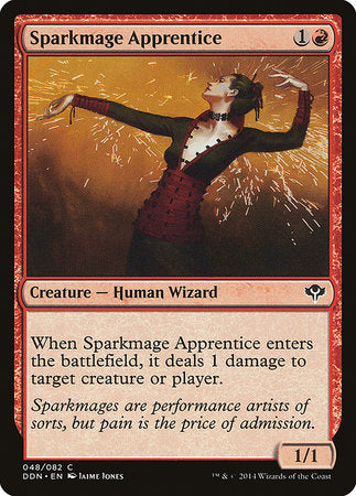 Sparkmage Apprentice [Duel Decks: Speed vs. Cunning] | Black Swamp Games