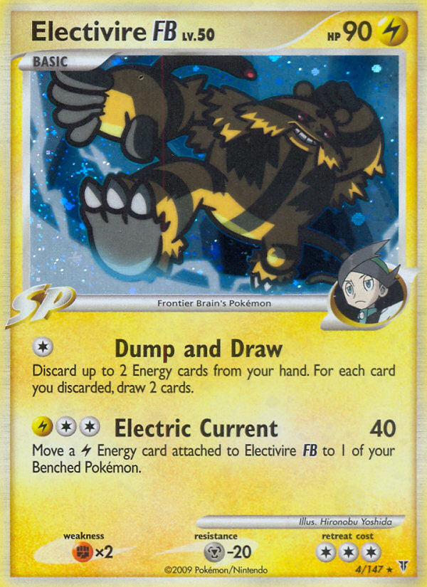 Electivire FB (4/147) [Platinum: Supreme Victors] | Black Swamp Games