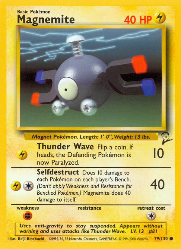 Magnemite (79/130) [Base Set 2] | Black Swamp Games