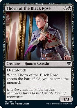 Thorn of the Black Rose [Commander Legends] | Black Swamp Games