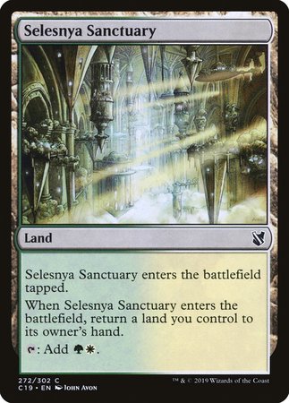 Selesnya Sanctuary [Commander 2019] | Black Swamp Games