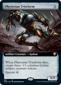 Phyrexian Triniform (Extended Art) [Commander Legends] | Black Swamp Games