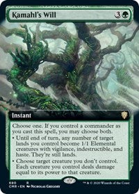 Kamahl's Will (Extended Art) [Commander Legends] | Black Swamp Games