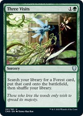 Three Visits [Commander Legends] | Black Swamp Games
