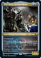 Silas Renn, Seeker Adept (Foil Etched) [Commander Legends] | Black Swamp Games