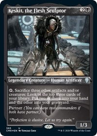 Keskit, the Flesh Sculptor (Foil Etched) [Commander Legends] | Black Swamp Games