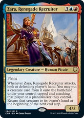 Zara, Renegade Recruiter [Commander Legends] | Black Swamp Games