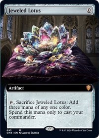 Jeweled Lotus (Extended Art) [Commander Legends] | Black Swamp Games