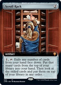 Scroll Rack (Extended Art) [Commander Legends] | Black Swamp Games