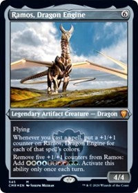 Ramos, Dragon Engine (Foil Etched) [Commander Legends] | Black Swamp Games