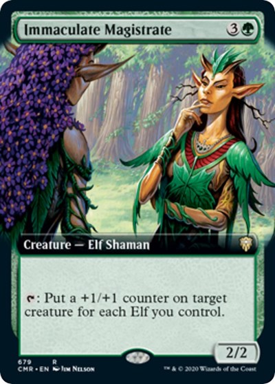 Immaculate Magistrate (Extended Art) [Commander Legends] | Black Swamp Games