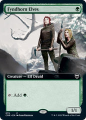 Fyndhorn Elves (Extended Art) [Commander Legends] | Black Swamp Games