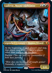 Ludevic, Necro-Alchemist (Foil Etched) [Commander Legends] | Black Swamp Games