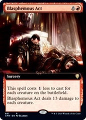 Blasphemous Act (Extended Art) [Commander Legends] | Black Swamp Games