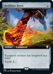 Swiftfoot Boots (Extended Art) [Commander Legends] | Black Swamp Games