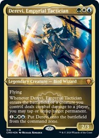 Derevi, Empyrial Tactician (Foil Etched) [Commander Legends] | Black Swamp Games