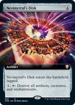 Nevinyrral's Disk (Extended Art) [Commander Legends] | Black Swamp Games