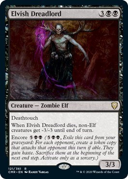 Elvish Dreadlord [Commander Legends] | Black Swamp Games