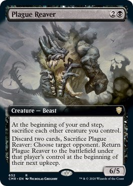 Plague Reaver (Extended Art) [Commander Legends] | Black Swamp Games