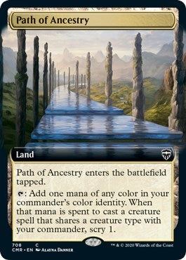 Path of Ancestry (Extended Art) [Commander Legends] | Black Swamp Games