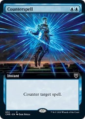 Counterspell (Extended Art) [Commander Legends] | Black Swamp Games