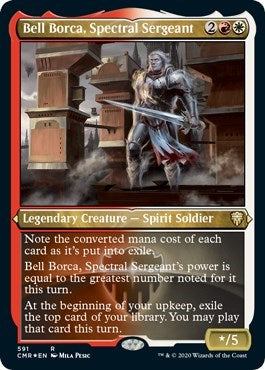 Bell Borca, Spectral Sergeant (Foil Etched) [Commander Legends] | Black Swamp Games