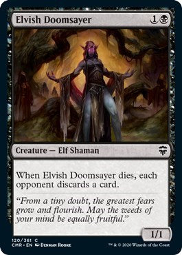 Elvish Doomsayer [Commander Legends] | Black Swamp Games