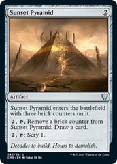 Sunset Pyramid [Commander Legends] | Black Swamp Games