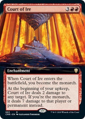 Court of Ire (Extended Art) [Commander Legends] | Black Swamp Games