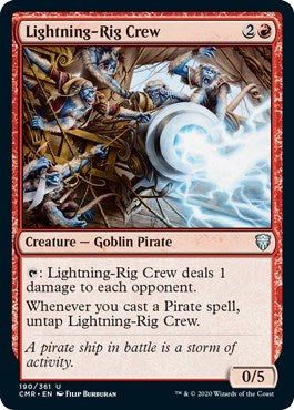 Lightning-Rig Crew [Commander Legends] | Black Swamp Games