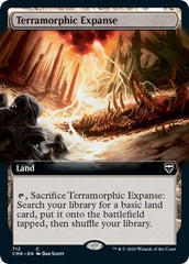 Terramorphic Expanse (Extended Art) [Commander Legends] | Black Swamp Games