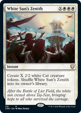 White Sun's Zenith [Commander Legends] | Black Swamp Games