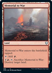 Memorial to War [Commander Legends] | Black Swamp Games