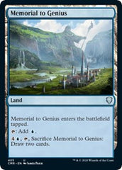 Memorial to Genius [Commander Legends] | Black Swamp Games