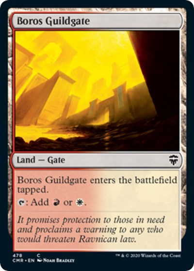 Boros Guildgate [Commander Legends] | Black Swamp Games