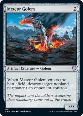 Meteor Golem (467) [Commander Legends] | Black Swamp Games