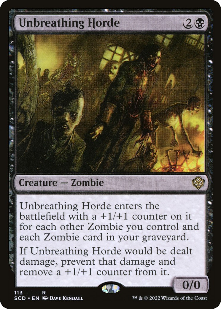 Unbreathing Horde [Starter Commander Decks] | Black Swamp Games