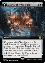 Altar of the Wretched // Wretched Bonemass (Extended Art) [The Lost Caverns of Ixalan Commander] | Black Swamp Games