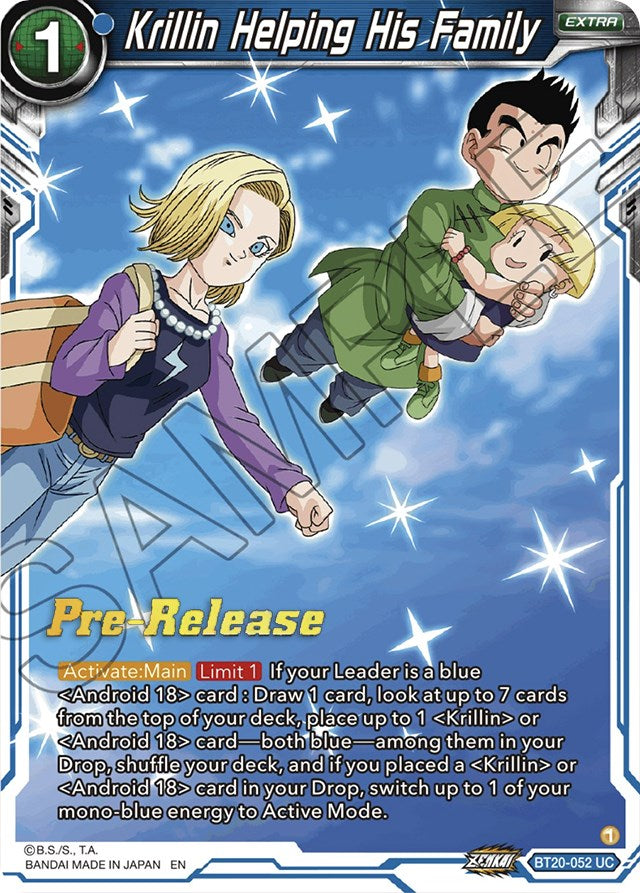 Krillin Helping His Family (BT20-052) [Power Absorbed Prerelease Promos] | Black Swamp Games