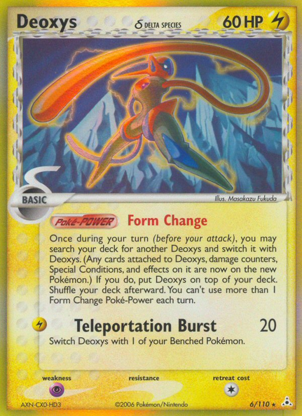 Deoxys (6/110) (Delta Species) [EX: Holon Phantoms] | Black Swamp Games