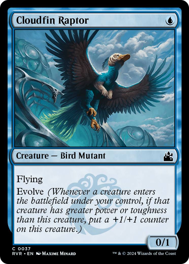 Cloudfin Raptor [Ravnica Remastered] | Black Swamp Games