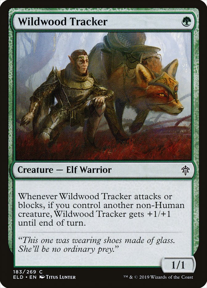 Wildwood Tracker [Throne of Eldraine] | Black Swamp Games
