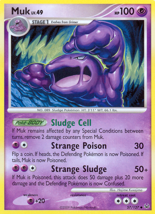 Muk (57/127) [Platinum: Base Set] | Black Swamp Games