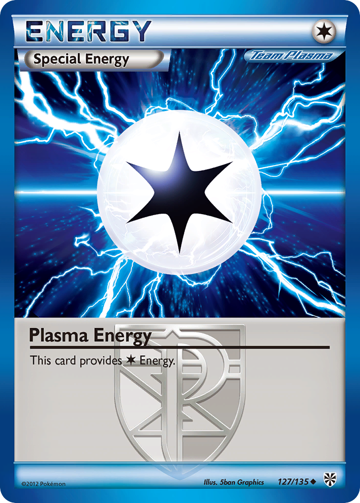 Plasma Energy (127/135) [Black & White: Plasma Storm] | Black Swamp Games