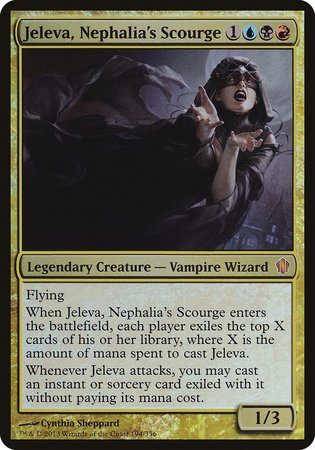 Jeleva, Nephalia's Scourge (Commander 2013) [Commander 2013 Oversized] | Black Swamp Games