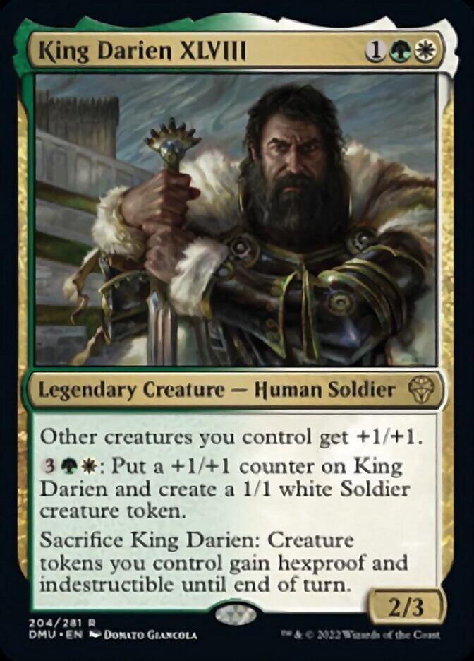 King Darien XLVIII [Dominaria United] | Black Swamp Games