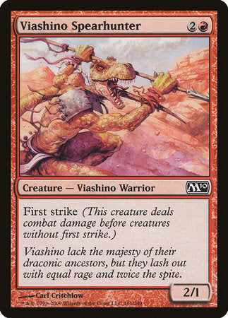 Viashino Spearhunter [Magic 2010] | Black Swamp Games